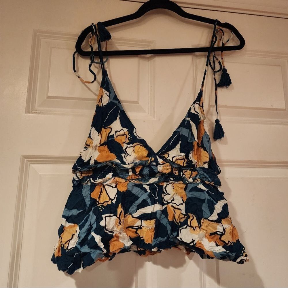Roxy floral crop Tank XL